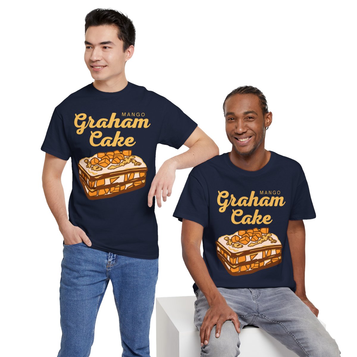 GRAHAM CAKE - Filipino Food (Basic Tee)