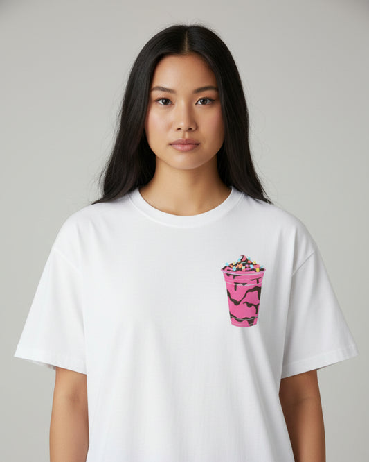 STRAWBERRY ISKRAMBOL - Filipino Food (Basic Tee)