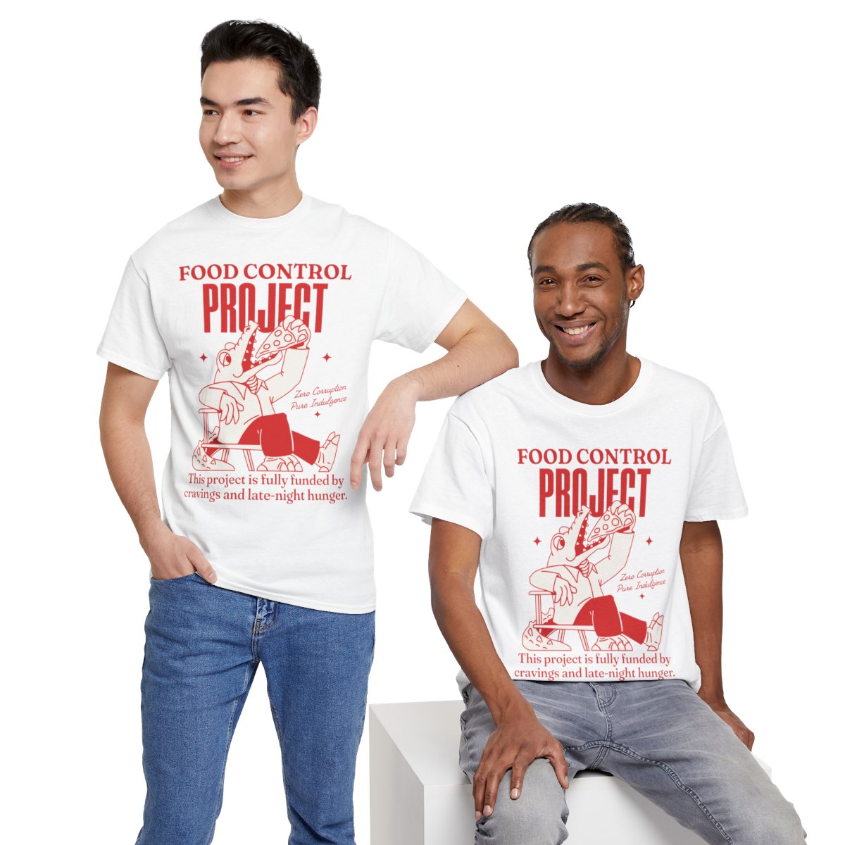 FOOD CONTROL PROJECT 1 - FOODIE (Basic Tee)