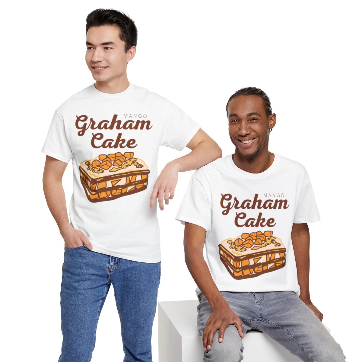 GRAHAM CAKE - Filipino Food (Basic Tee)