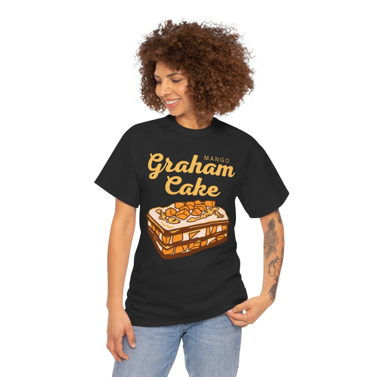 GRAHAM CAKE - Filipino Food (Basic Tee)