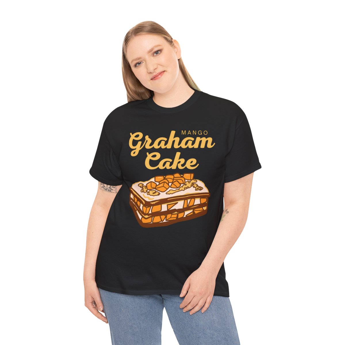 GRAHAM CAKE - Filipino Food (Basic Tee)