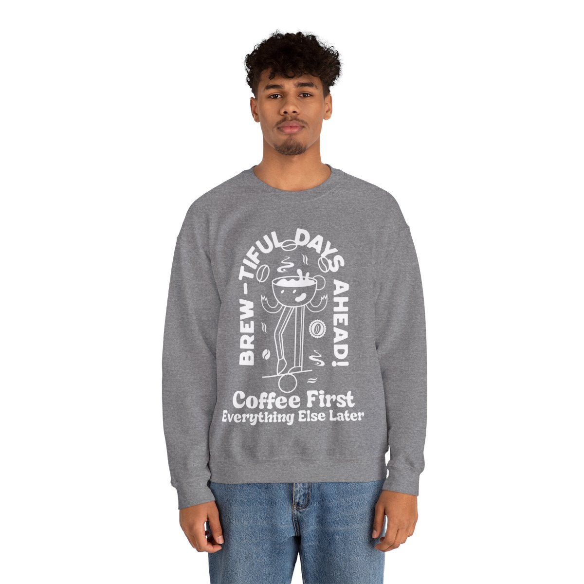 EXTRA BOLD - Coffee (Sweatshirt)
