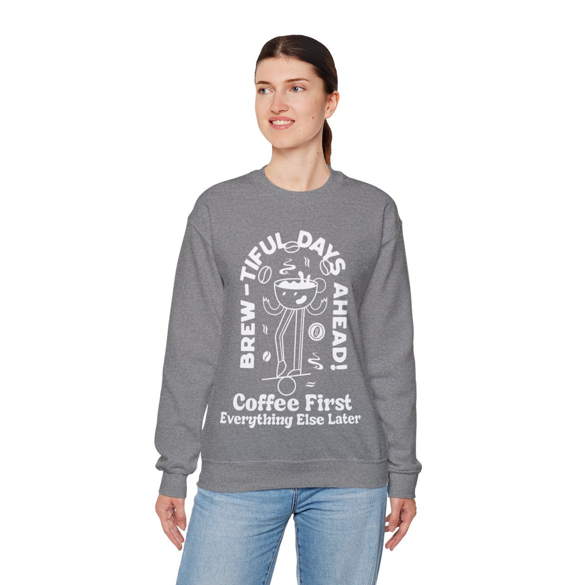 EXTRA BOLD - Coffee (Sweatshirt)