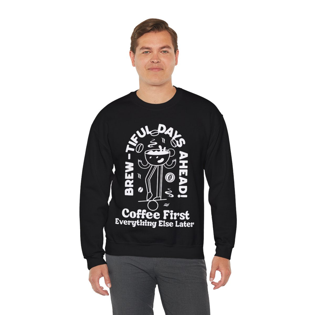 EXTRA BOLD - Coffee (Sweatshirt)
