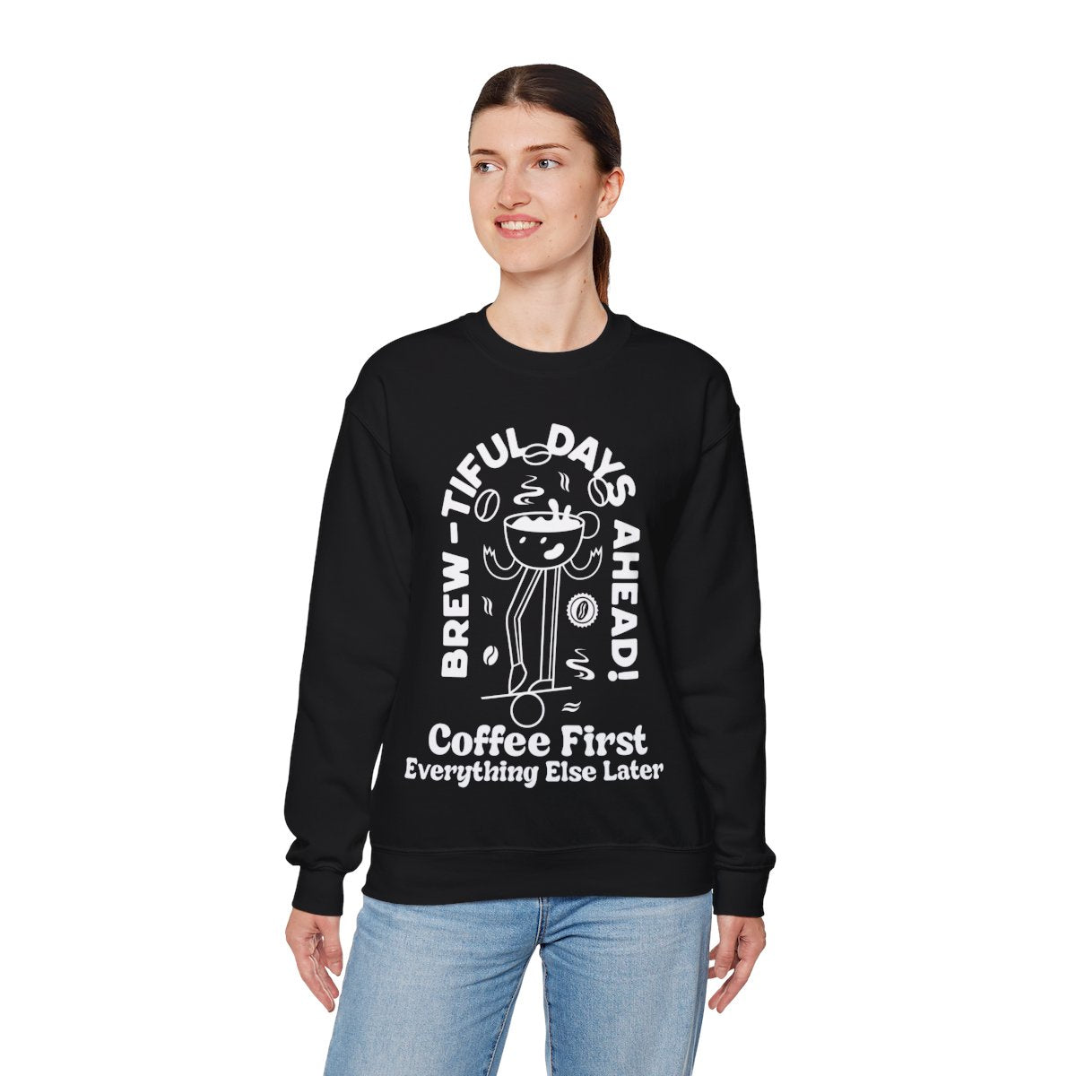 EXTRA BOLD - Coffee (Sweatshirt)