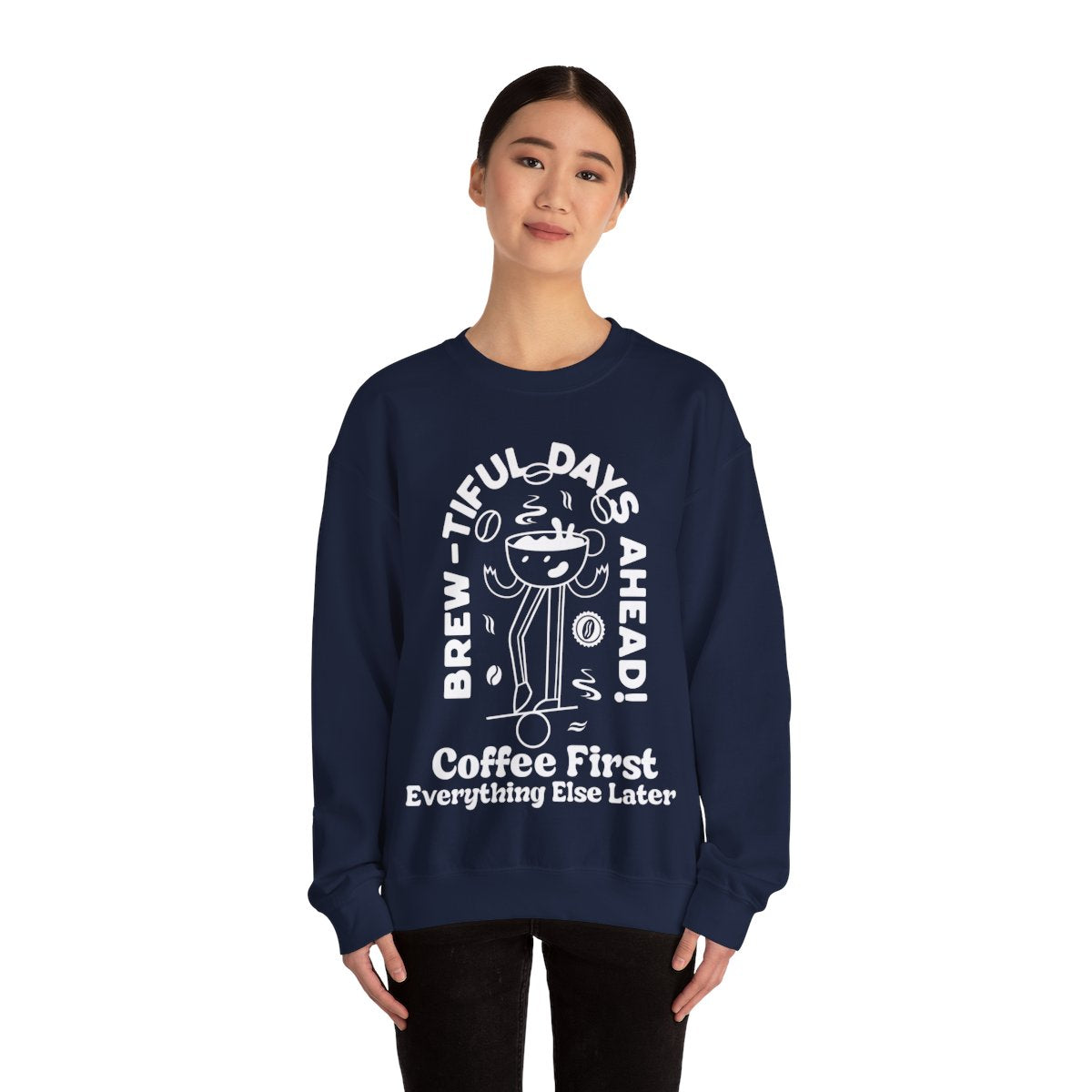 EXTRA BOLD - Coffee (Sweatshirt)