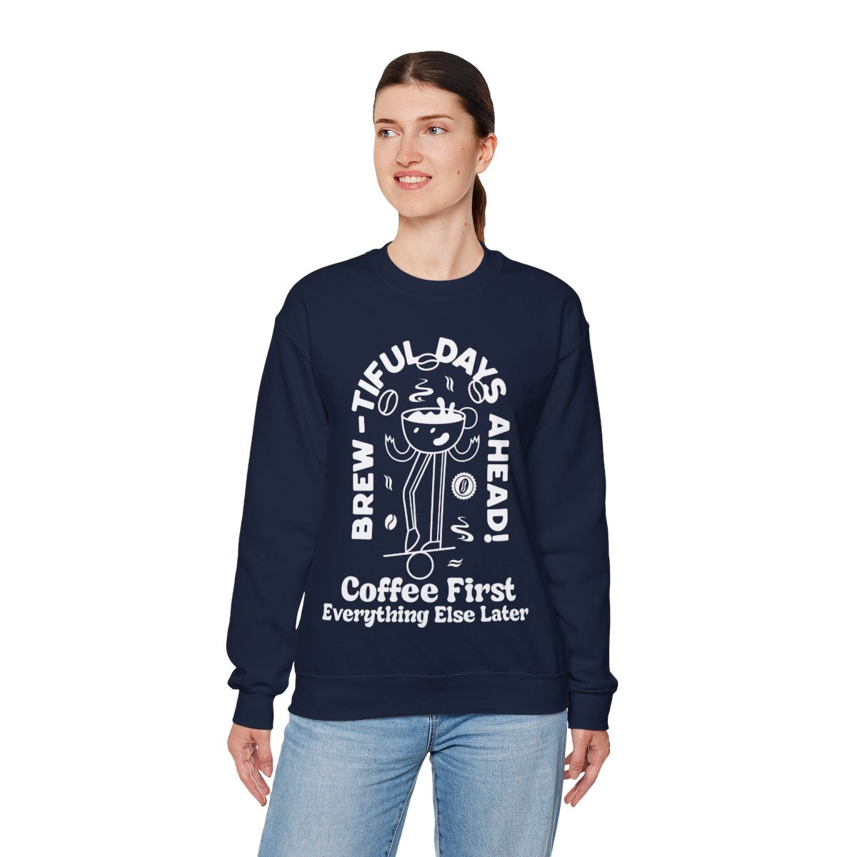 EXTRA BOLD - Coffee (Sweatshirt)