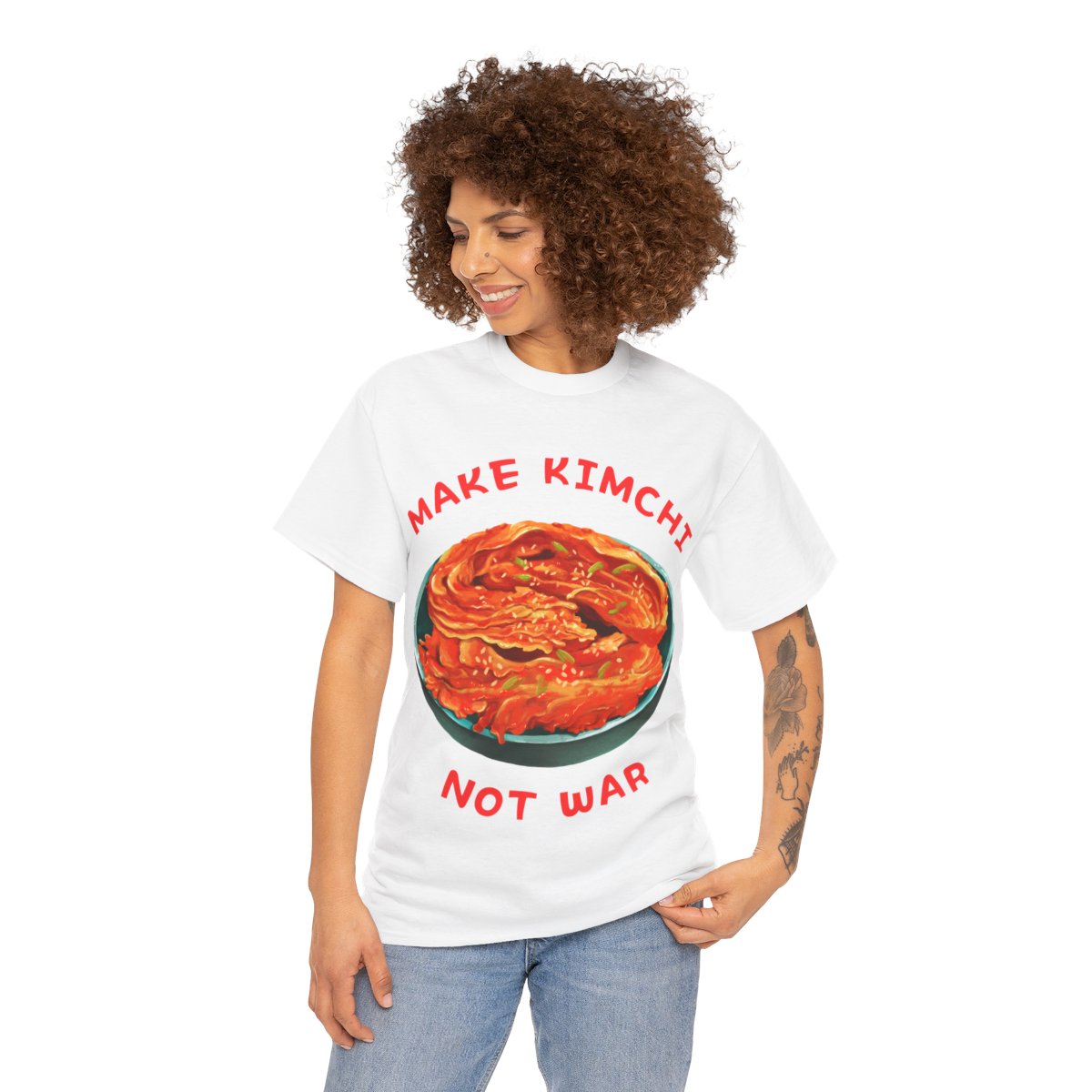 BAECHU KIMCHI - Korean Food (Basic Tee)