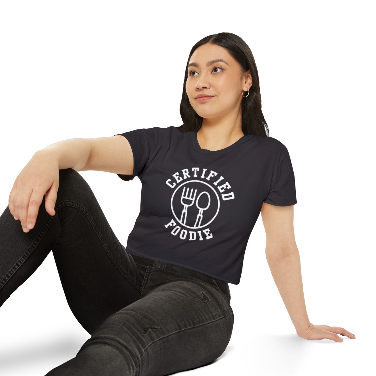 CERTIFIED FOODIE 1 - Foodie (Crop Top)