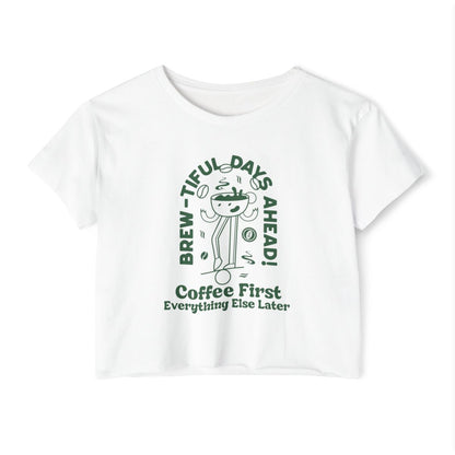 EXTRA BOLD - Coffee (Crop Top)