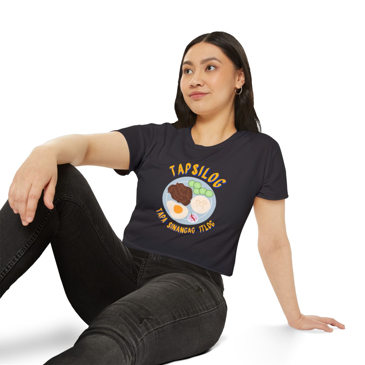 TAPSILOG 2 - Filipino Food (Crop Top)