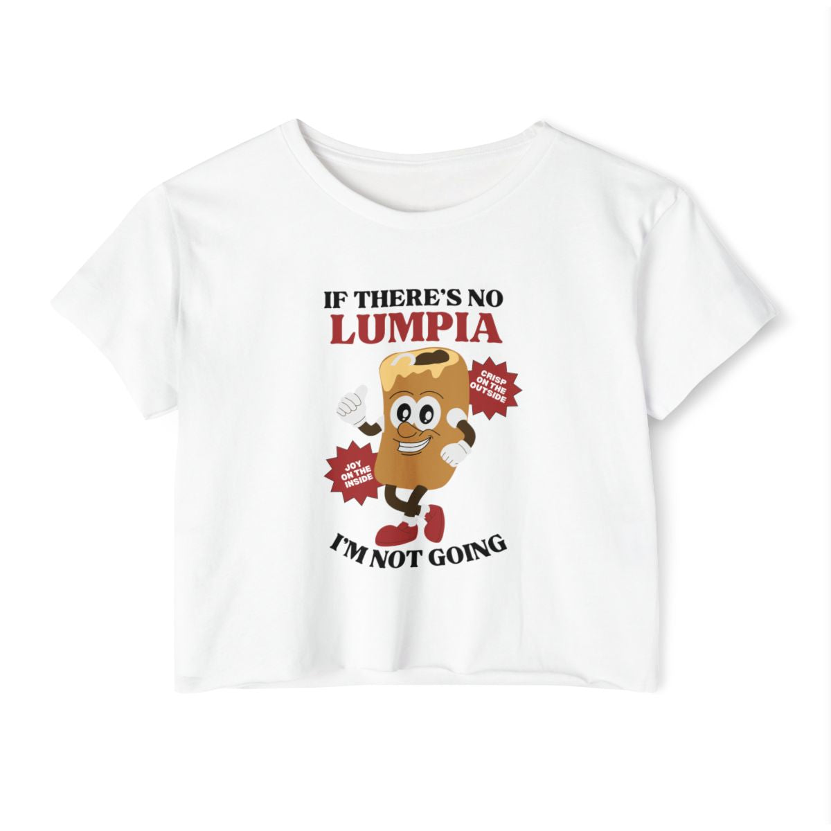 LUMPIANG HUBAD - Filipino Food (Crop Top)