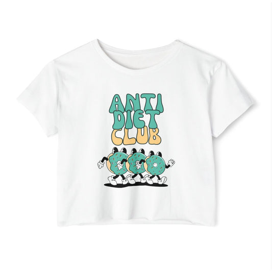 ANTI DIET CLUB - Foodie (Crop Top)
