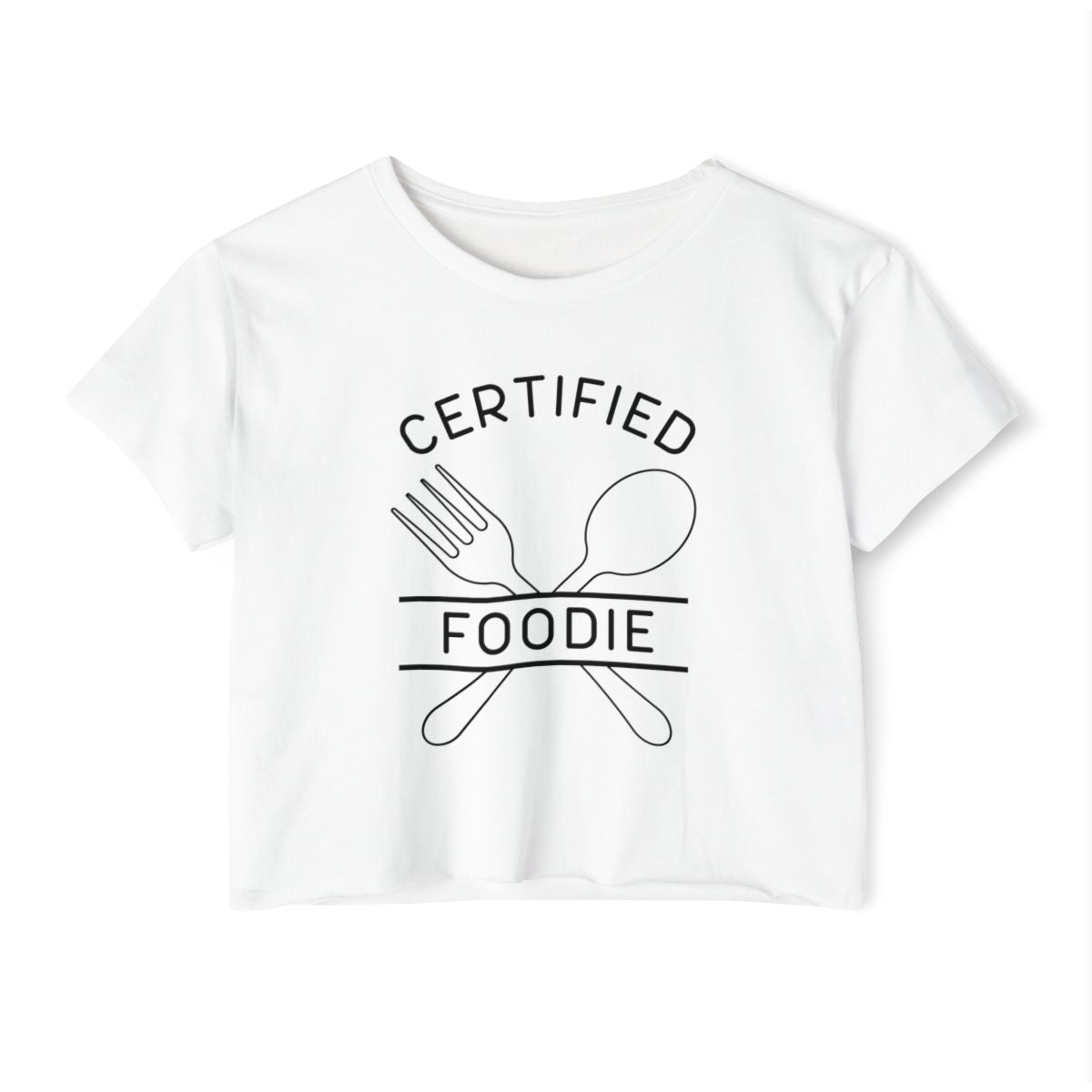 CERTIFIED FOODIE 2 - Foodie (Crop Top)