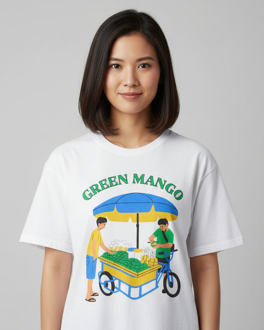 GREEN MANGO 1 - Filipino Food (Basic Tee)