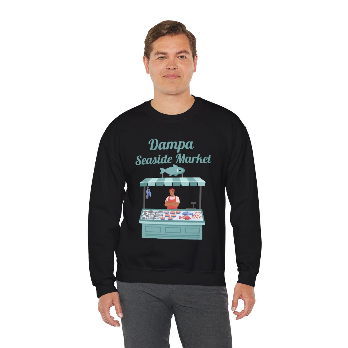 DAMPA SEASIDE MARKET 1 - Filipino Food (Sweatshirt)