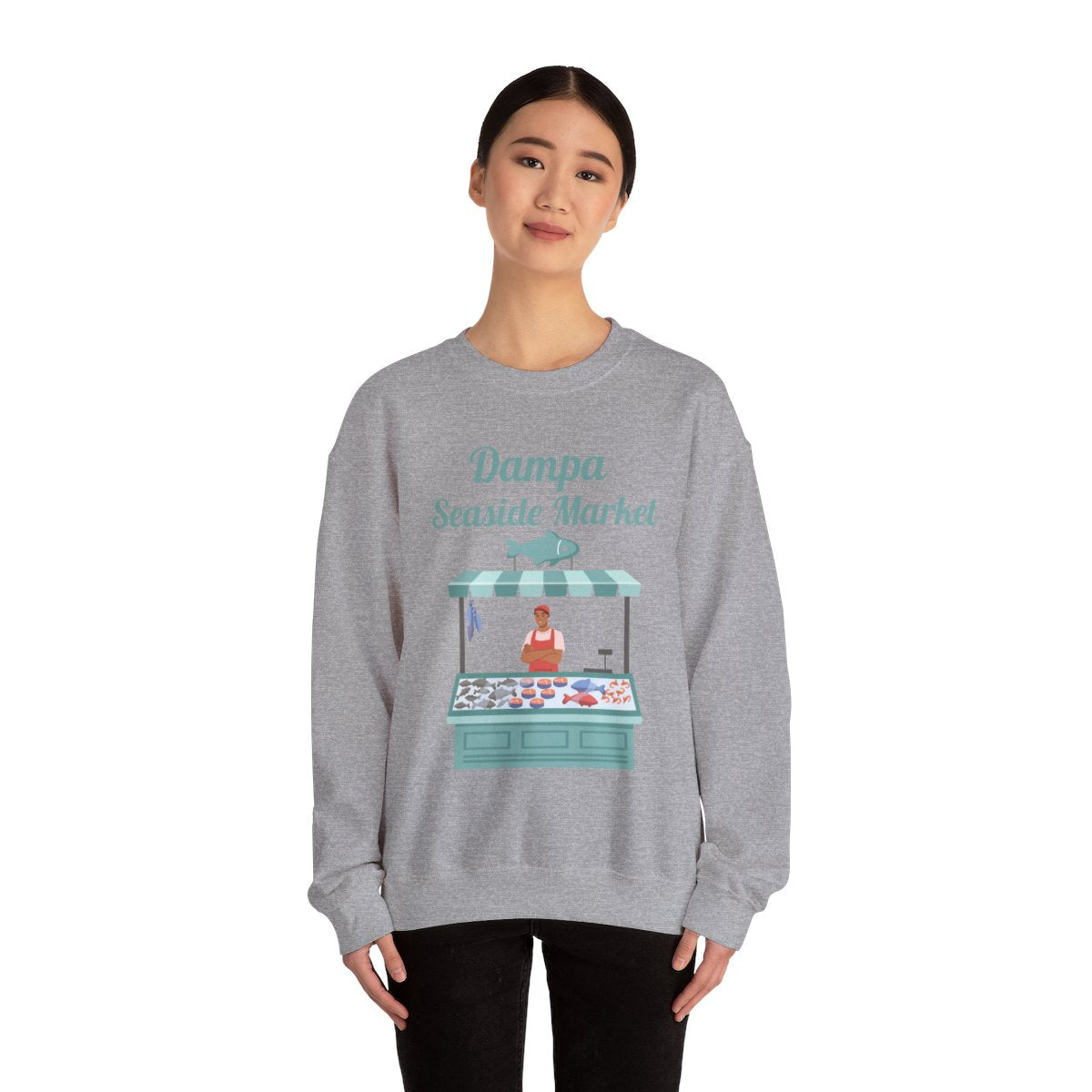 DAMPA SEASIDE MARKET 1 - Filipino Food (Sweatshirt)