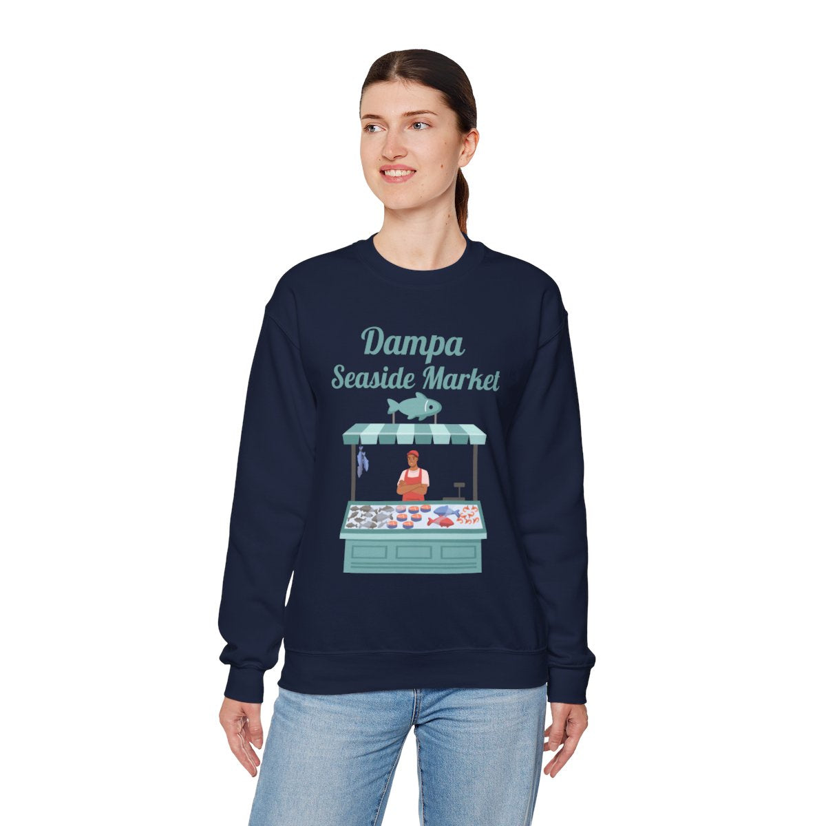 DAMPA SEASIDE MARKET 1 - Filipino Food (Sweatshirt)