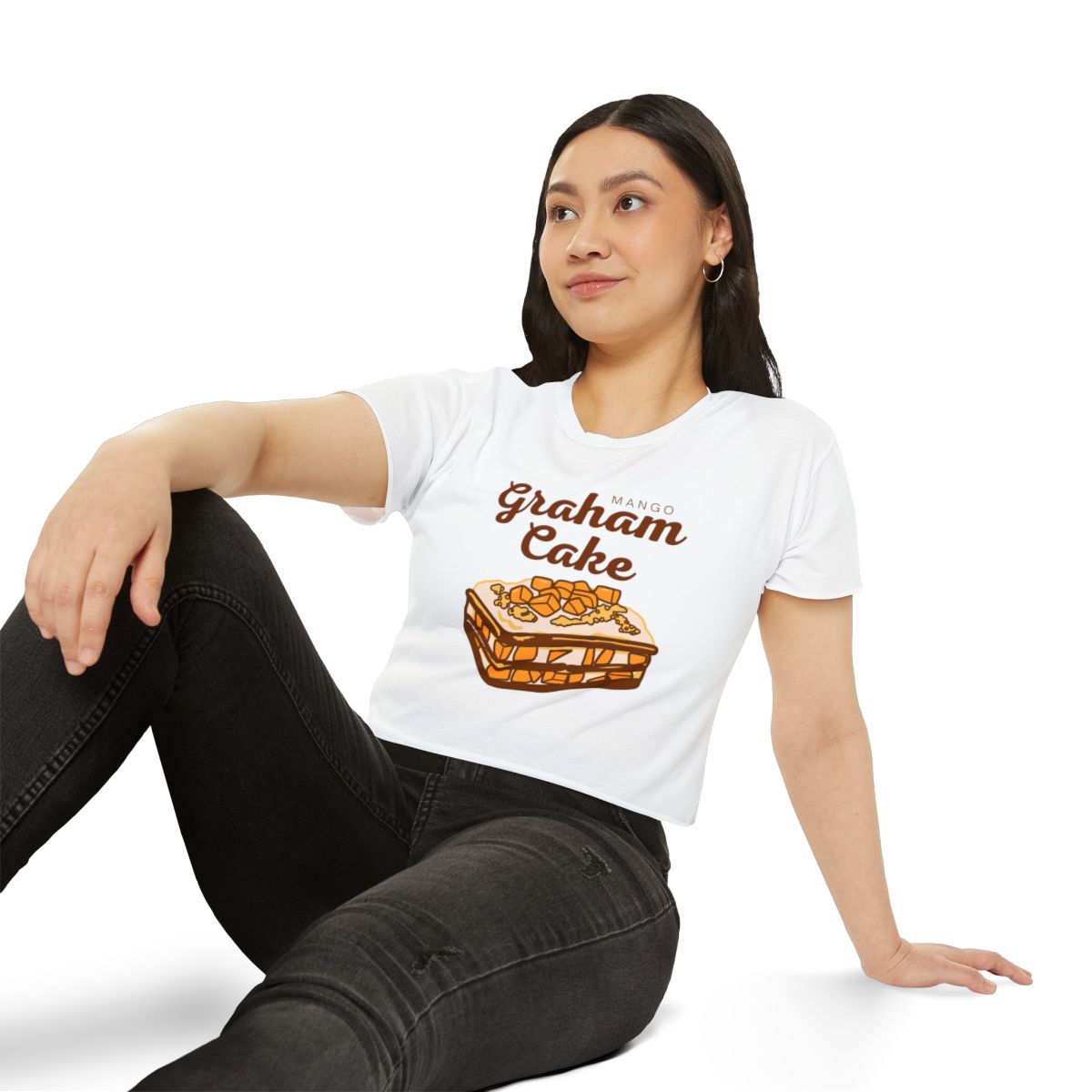 GRAHAM CAKE - Filipino Food (Crop Top)