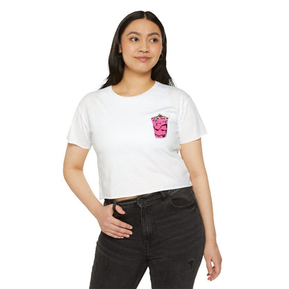 STRAWBERRY ISKRAMBOL - Filipino Food (Crop Top)