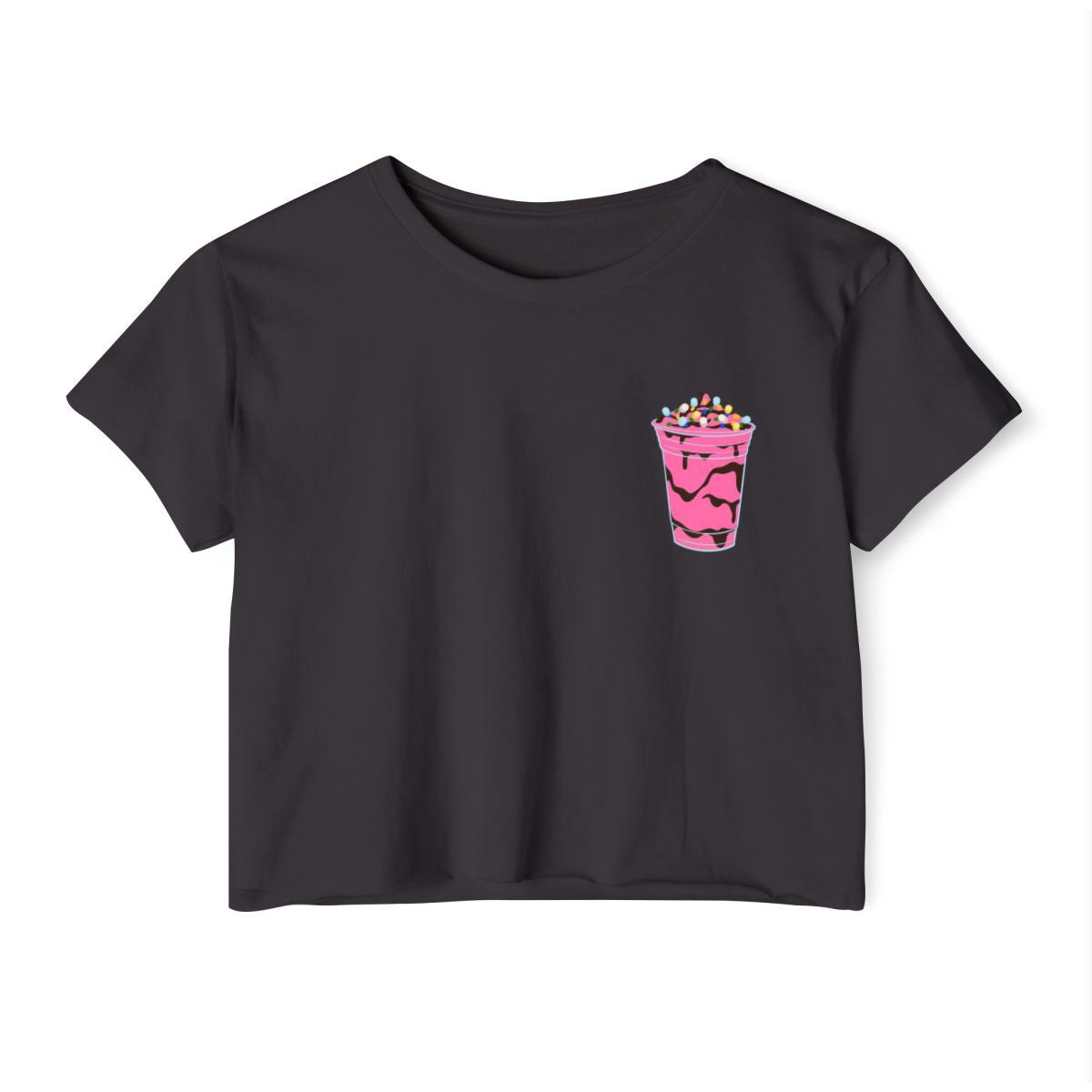 STRAWBERRY ISKRAMBOL - Filipino Food (Crop Top)