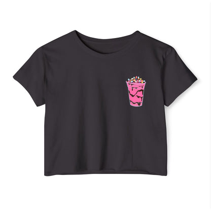 STRAWBERRY ISKRAMBOL - Filipino Food (Crop Top)