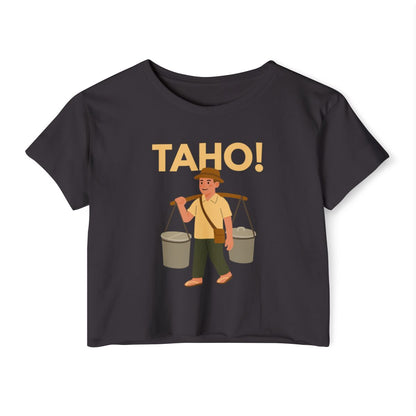 UBE TAHO - Filipino Food (Crop Top)