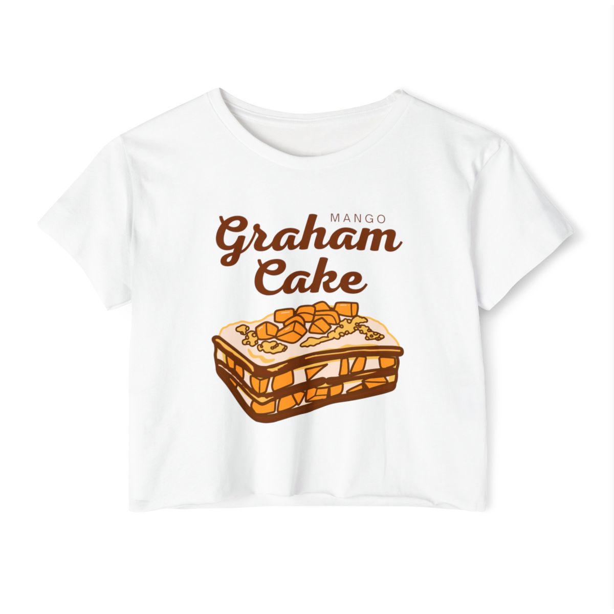 GRAHAM CAKE - Filipino Food (Crop Top)