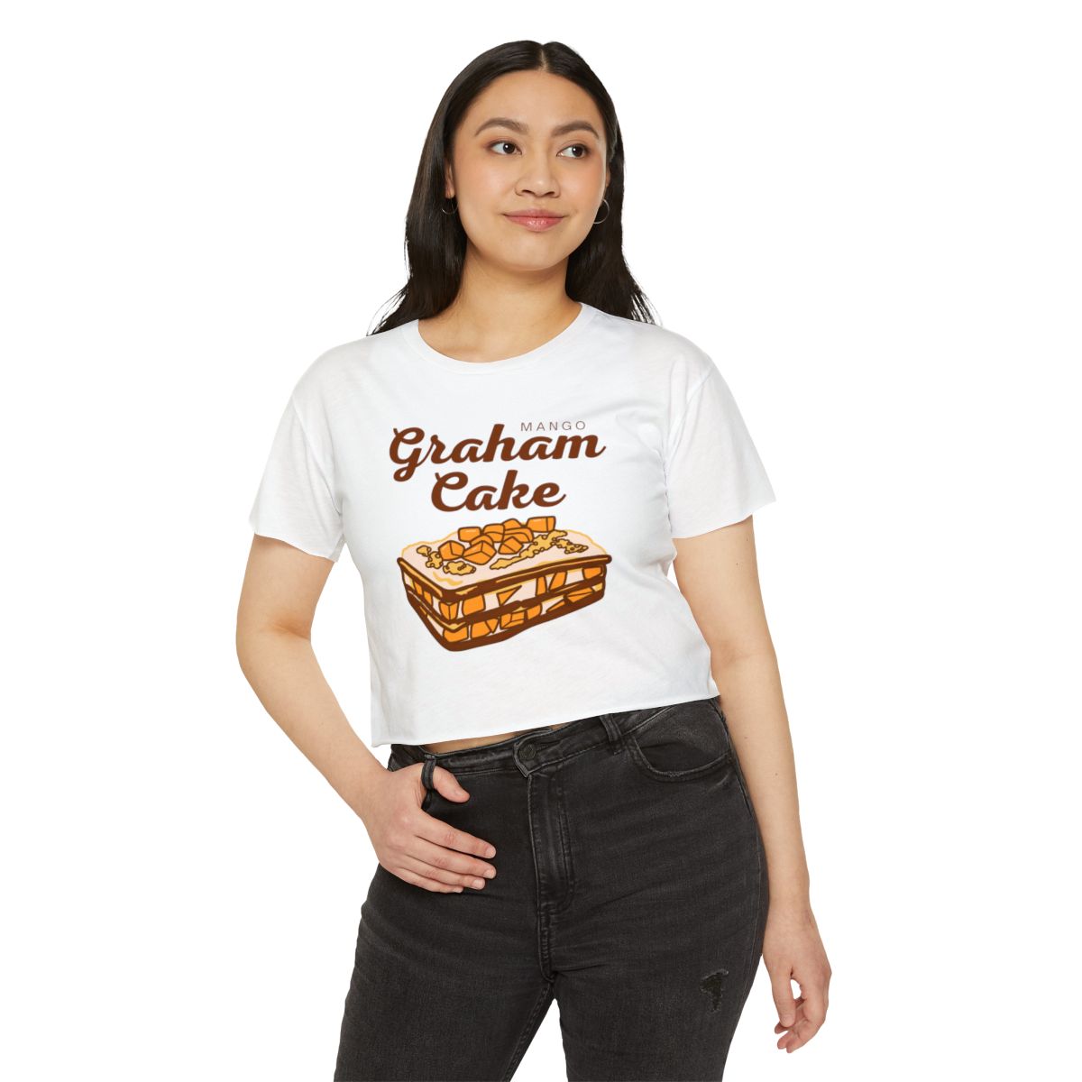 GRAHAM CAKE - Filipino Food (Crop Top)