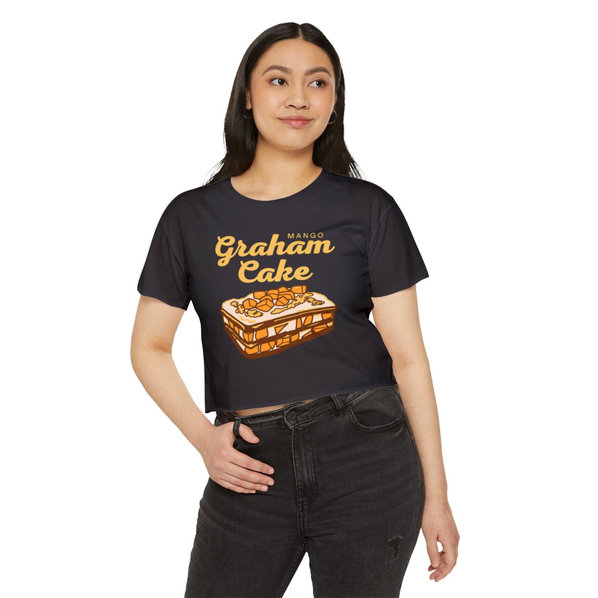 GRAHAM CAKE - Filipino Food (Crop Top)