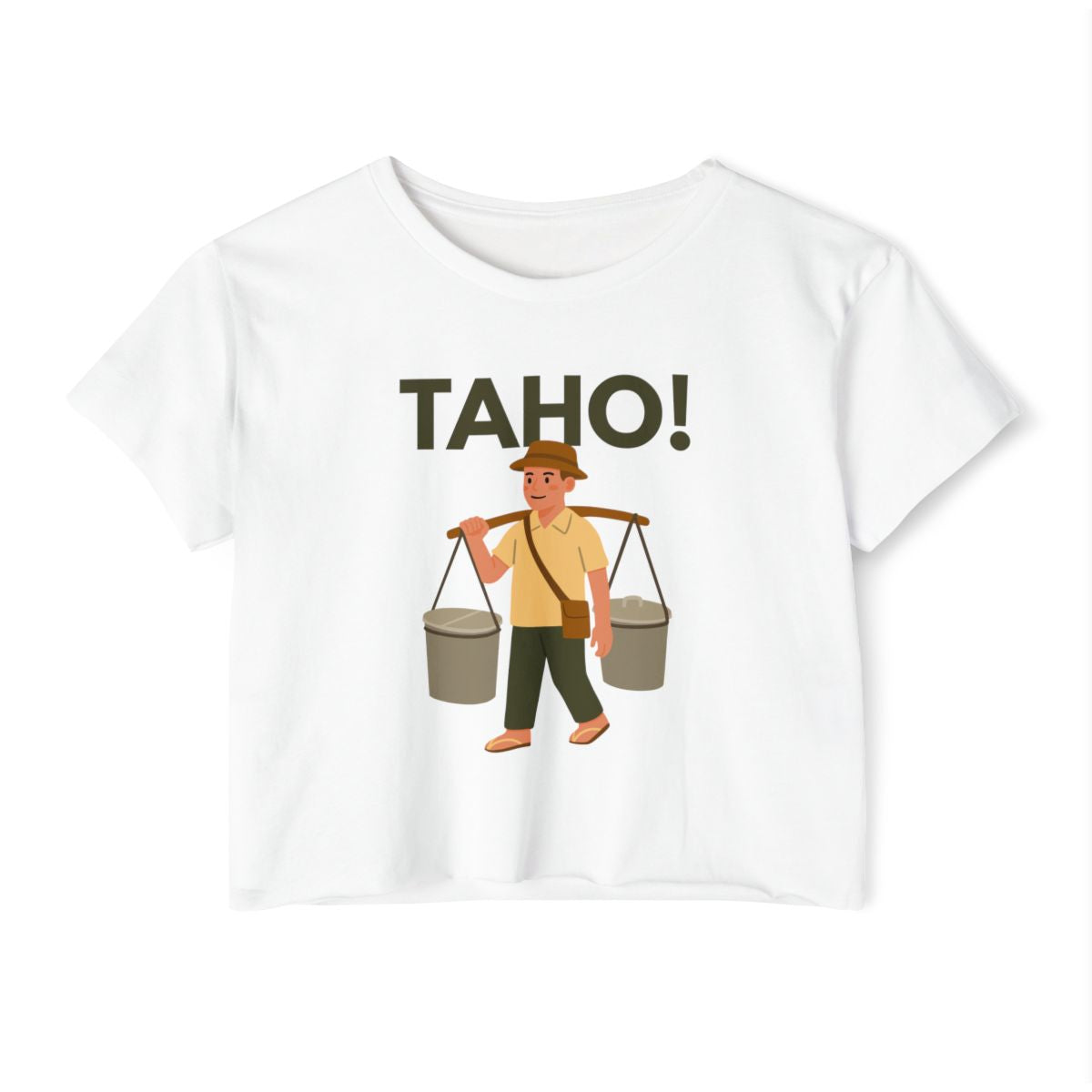 UBE TAHO - Filipino Food (Crop Top)