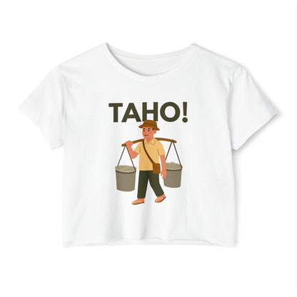 UBE TAHO - Filipino Food (Crop Top)