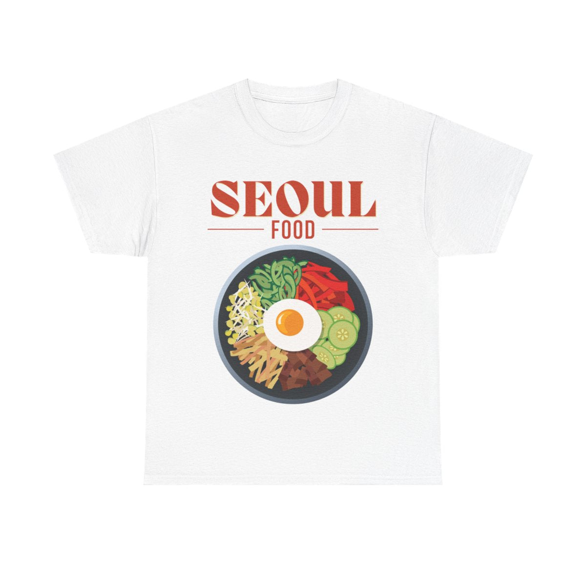 BIBIMBAP 1 - Korean Food (Basic Tee)