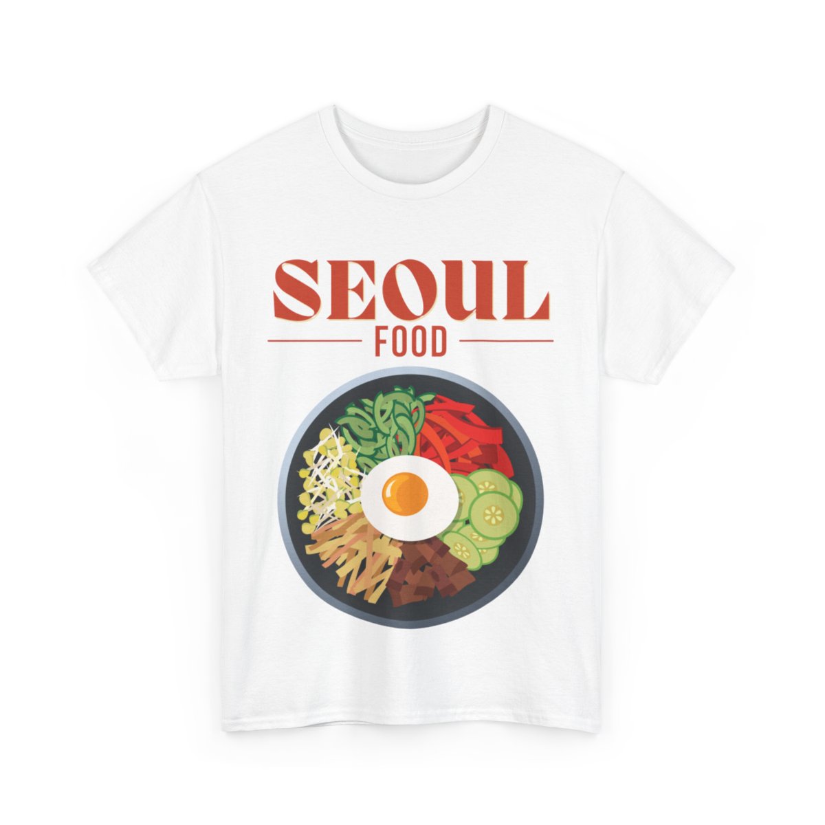 BIBIMBAP 1 - Korean Food (Basic Tee)
