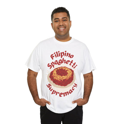 FILIPINO STYLE SPAGHETTI - Filipino Food (Basic Tee)