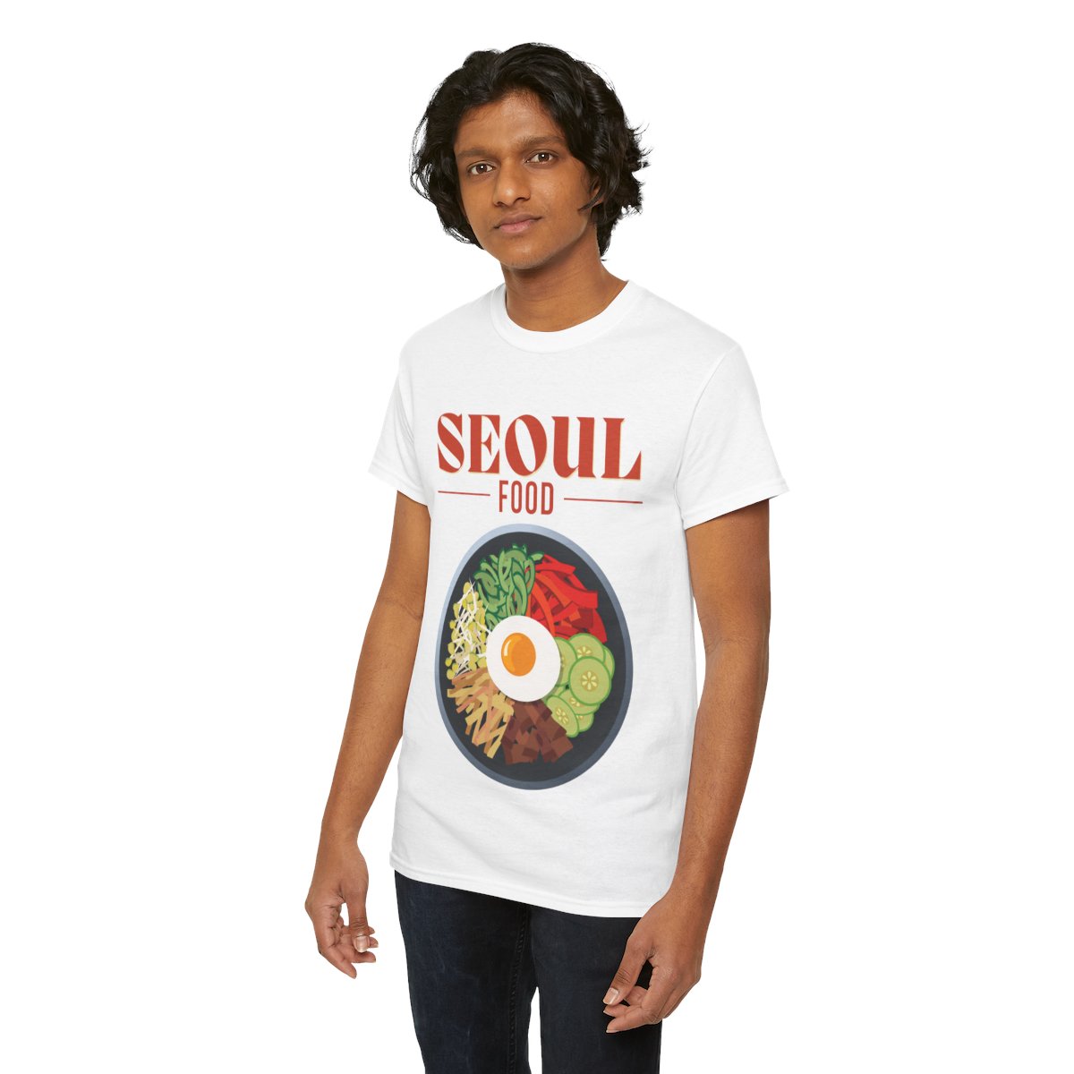 BIBIMBAP 1 - Korean Food (Basic Tee)
