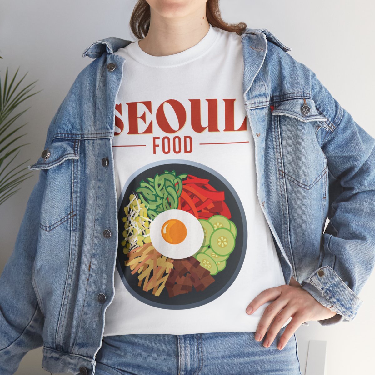 BIBIMBAP 1 - Korean Food (Basic Tee)