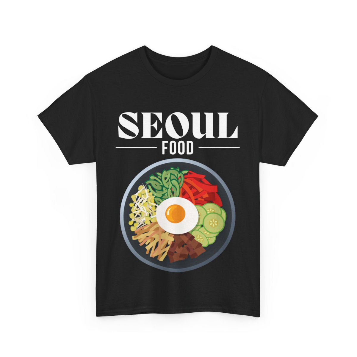 BIBIMBAP 1 - Korean Food (Basic Tee)