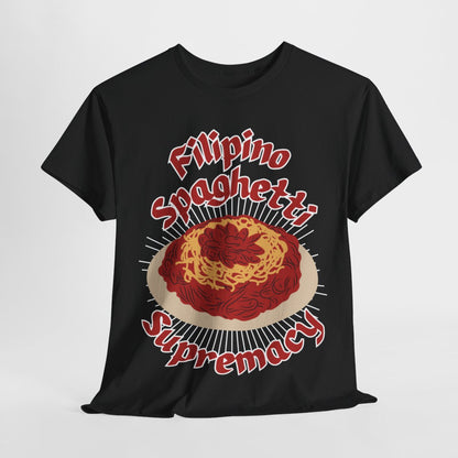 FILIPINO STYLE SPAGHETTI - Filipino Food (Basic Tee)