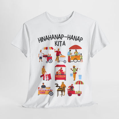 PINOY STREET FOODS 1 - Filipino Food (Basic Tee)