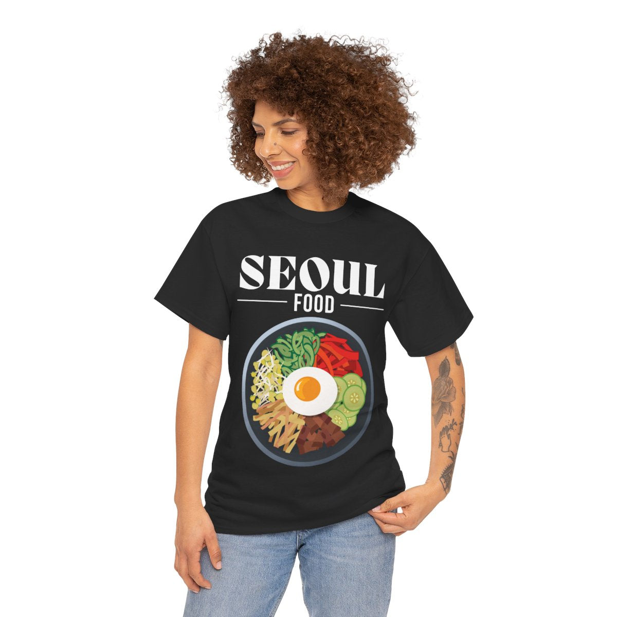 BIBIMBAP 1 - Korean Food (Basic Tee)