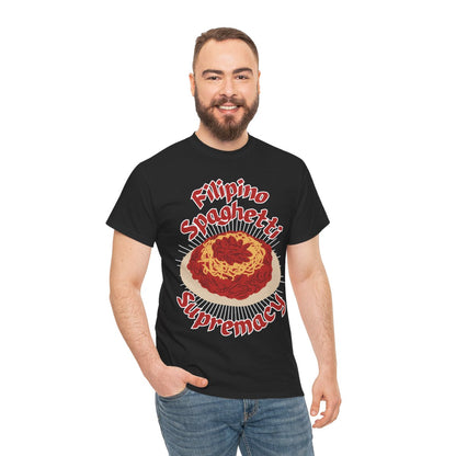 FILIPINO STYLE SPAGHETTI - Filipino Food (Basic Tee)
