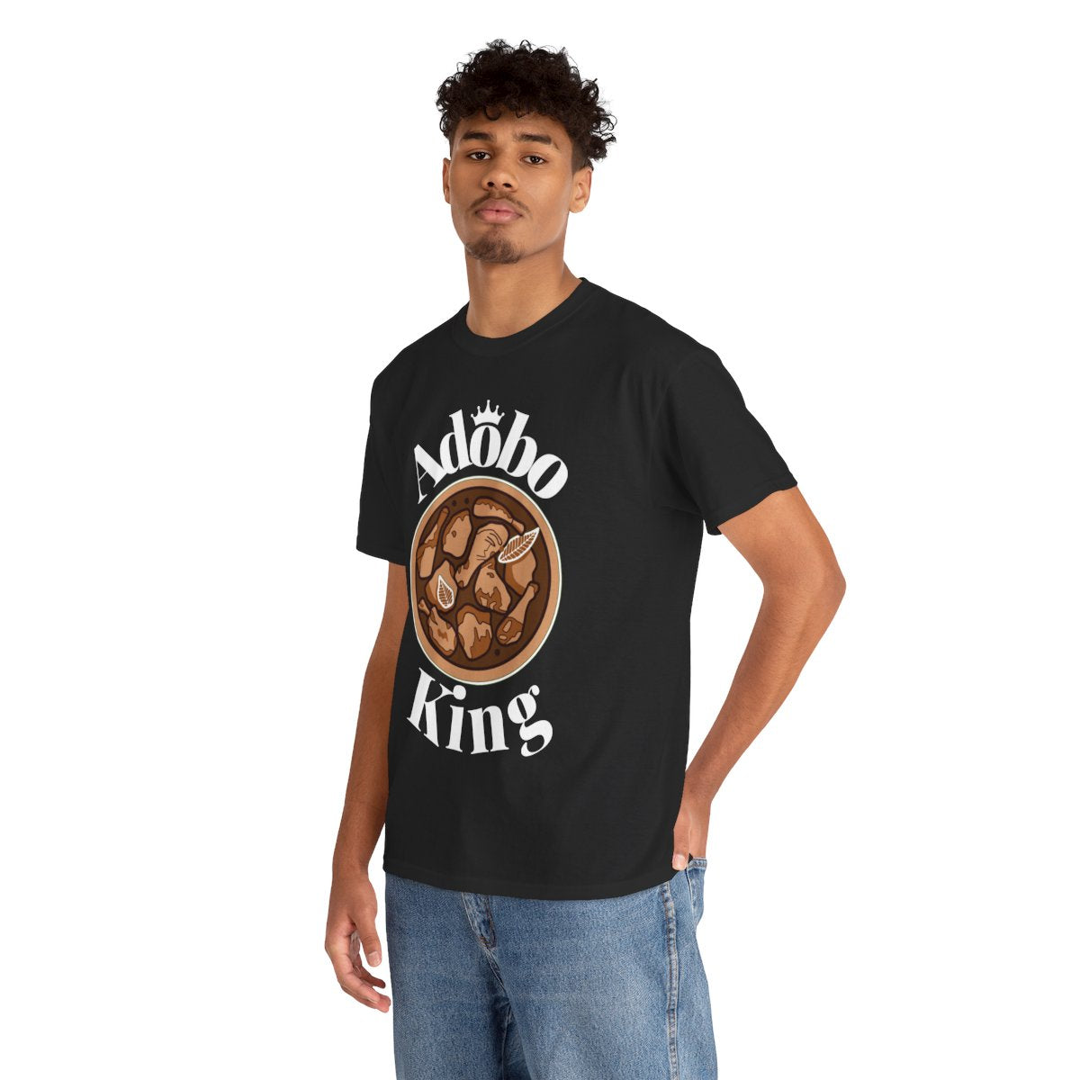 ADOBO KING - Filipino Food (Basic Tee)