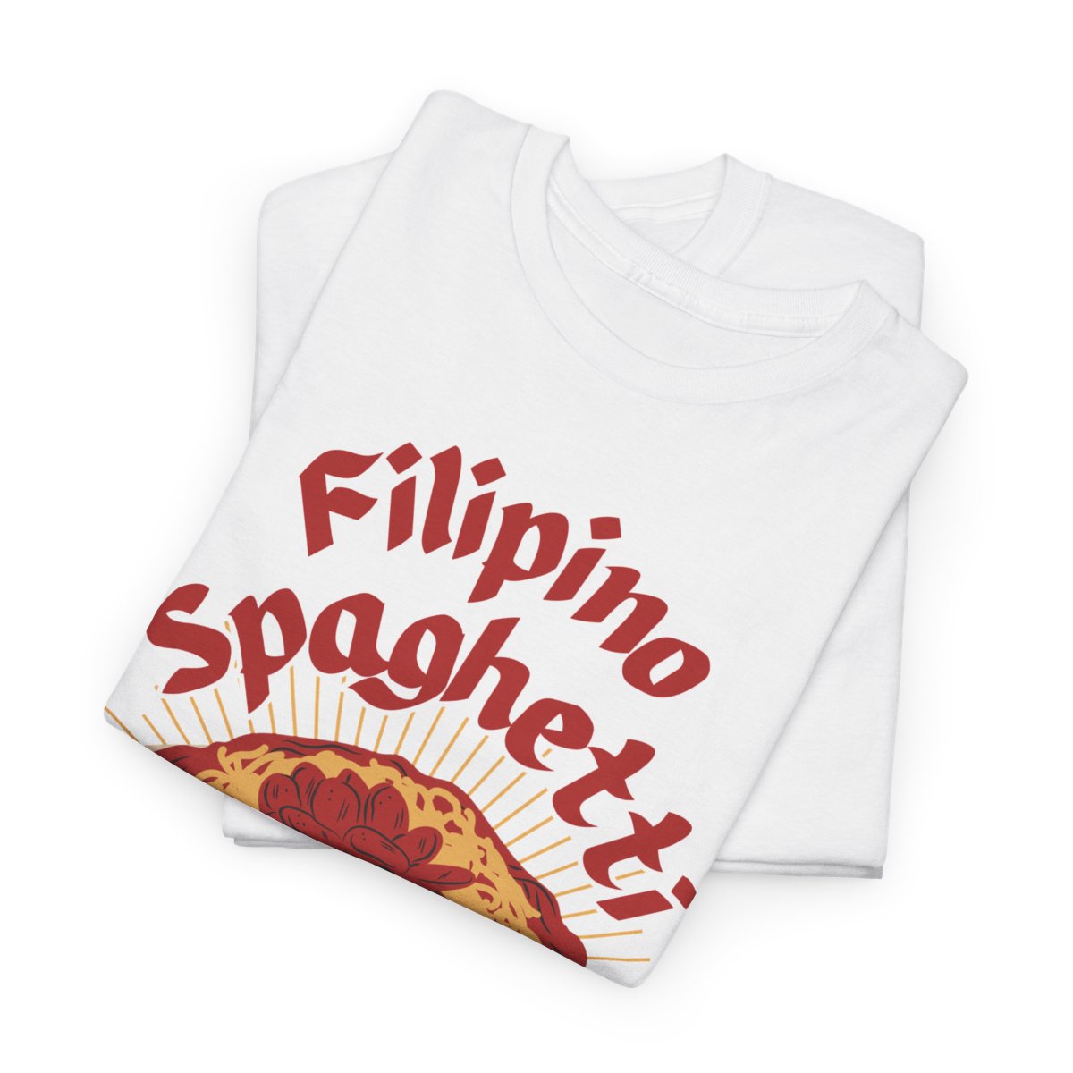 FILIPINO STYLE SPAGHETTI - Filipino Food (Basic Tee)