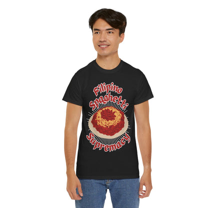 FILIPINO STYLE SPAGHETTI - Filipino Food (Basic Tee)