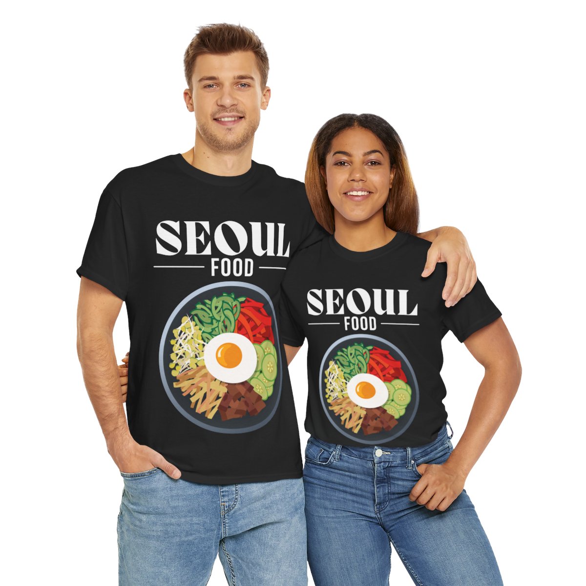 BIBIMBAP 1 - Korean Food (Basic Tee)