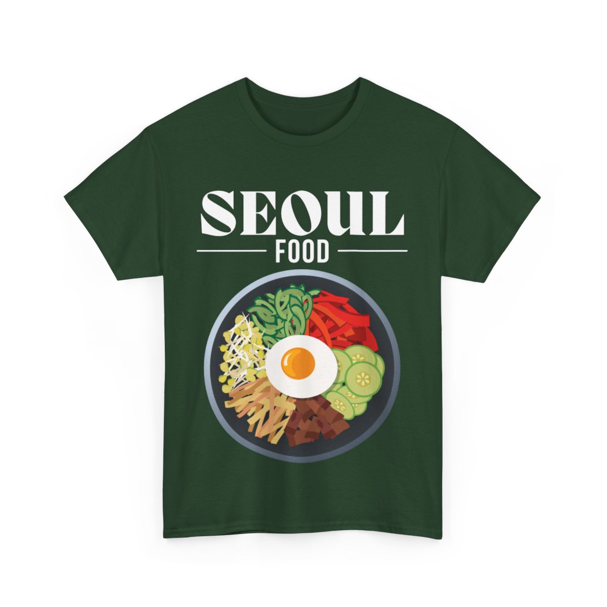 BIBIMBAP 1 - Korean Food (Basic Tee)