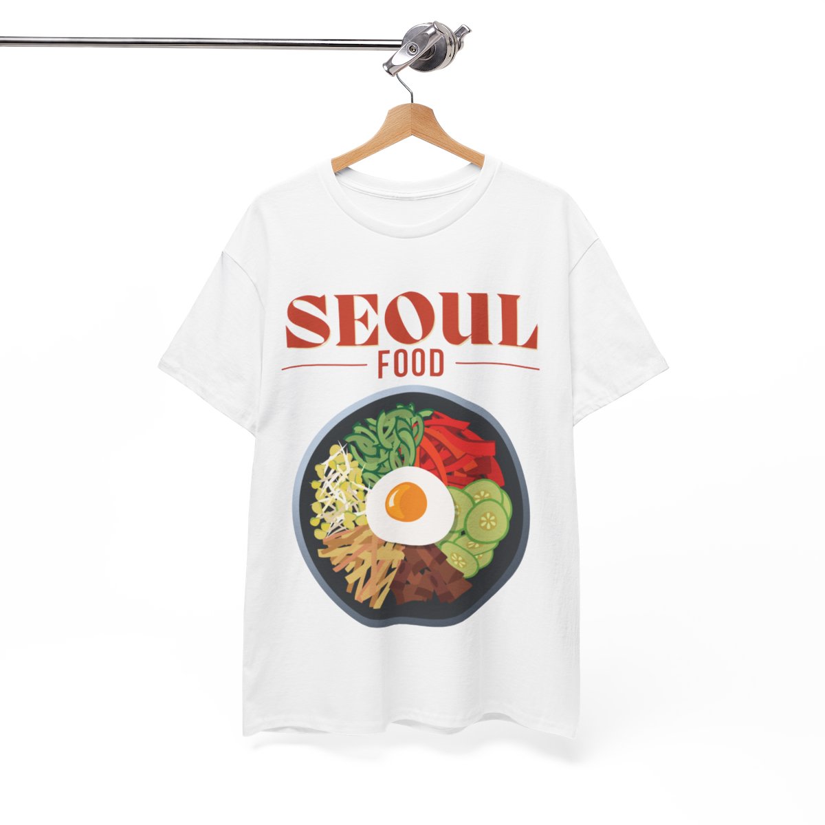BIBIMBAP 1 - Korean Food (Basic Tee)