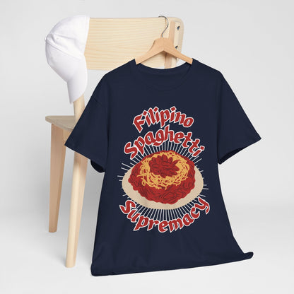 FILIPINO STYLE SPAGHETTI - Filipino Food (Basic Tee)